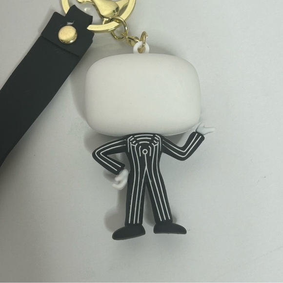 Disney’s Nightmare Before Christmas Jack Skellington 3D Rubber Keychain NWT - Picture 10 of 14